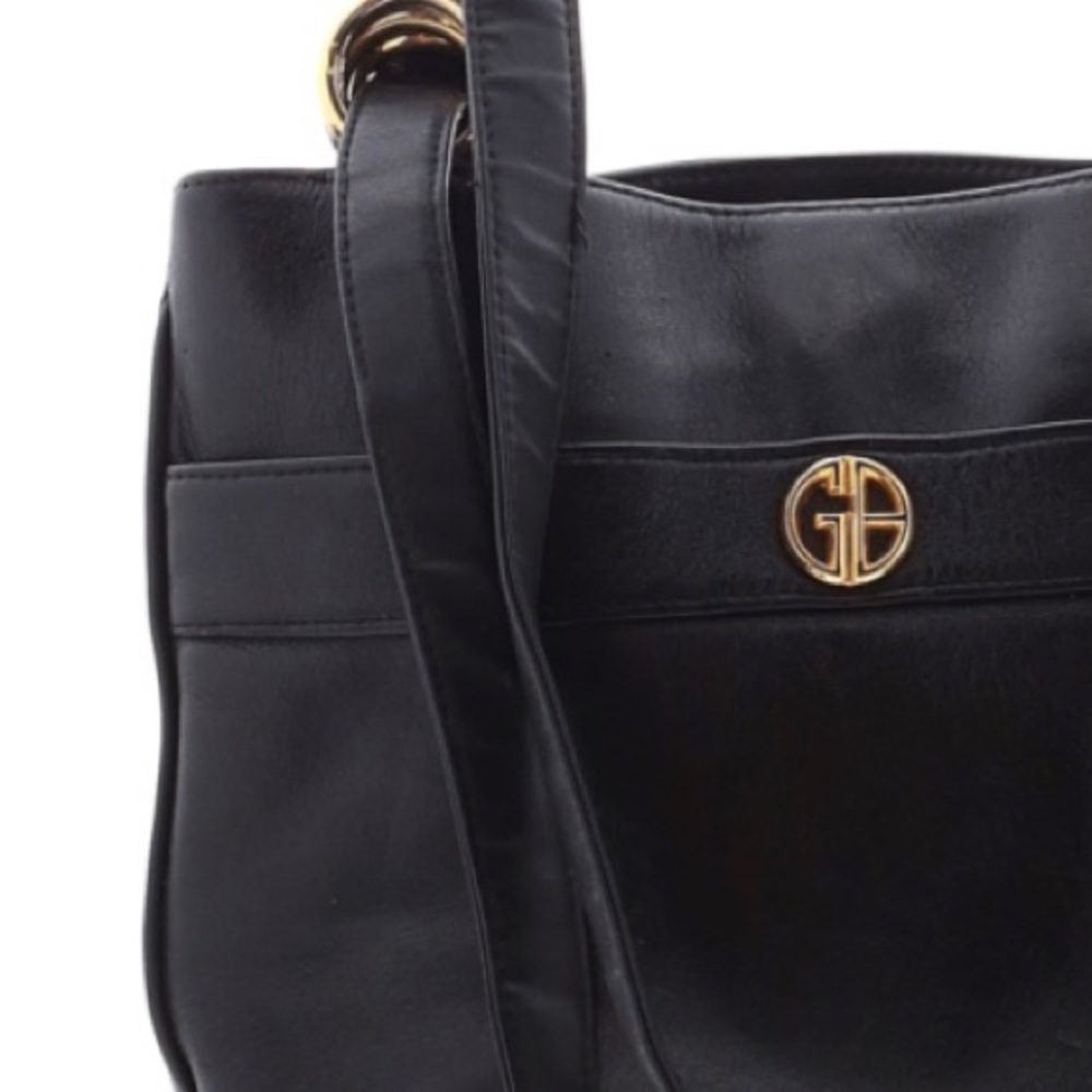 Gianni Bernini | Black Leather Handbag - Picture 9 of 9
